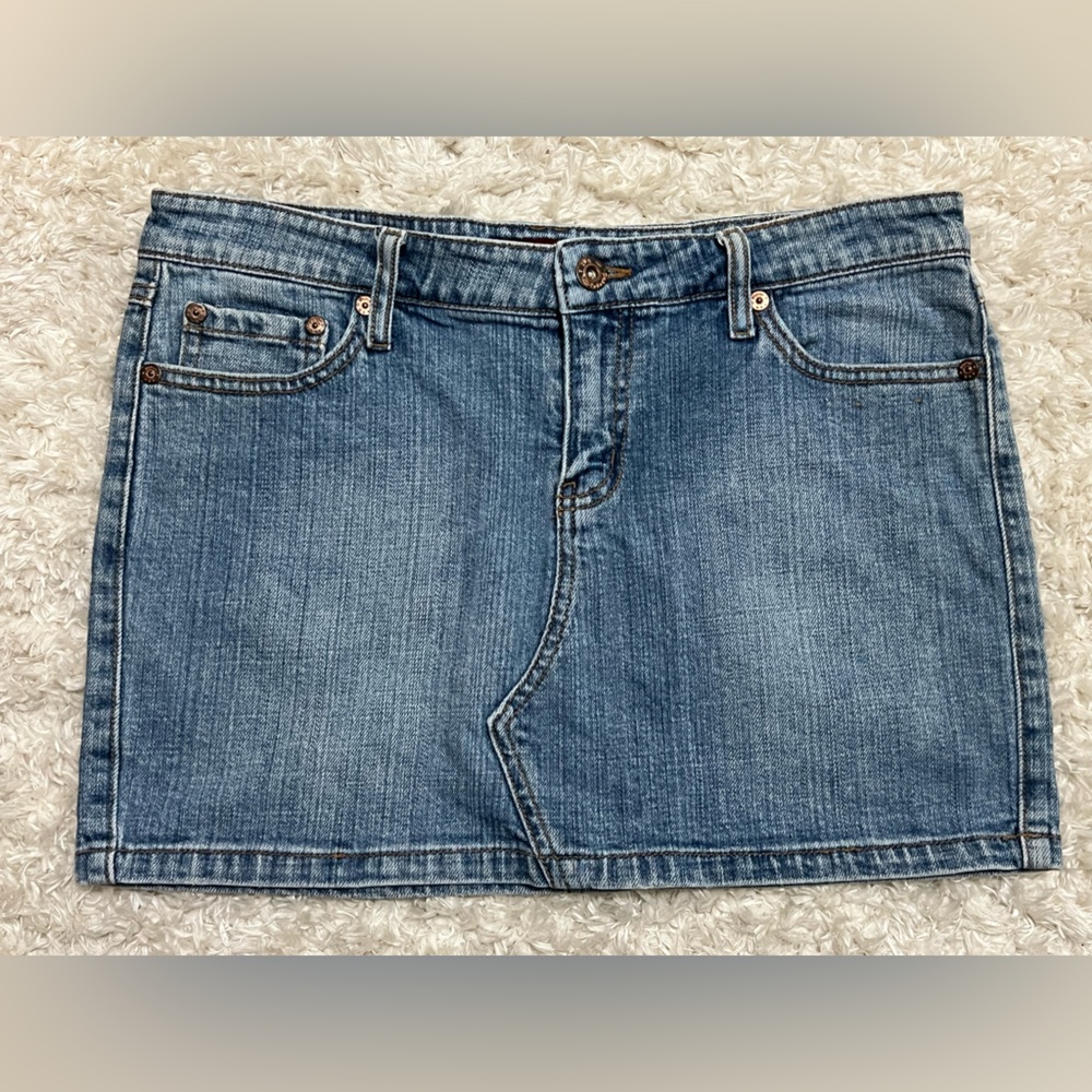 Papaya Vintage Women’s Mini Jean Skirt